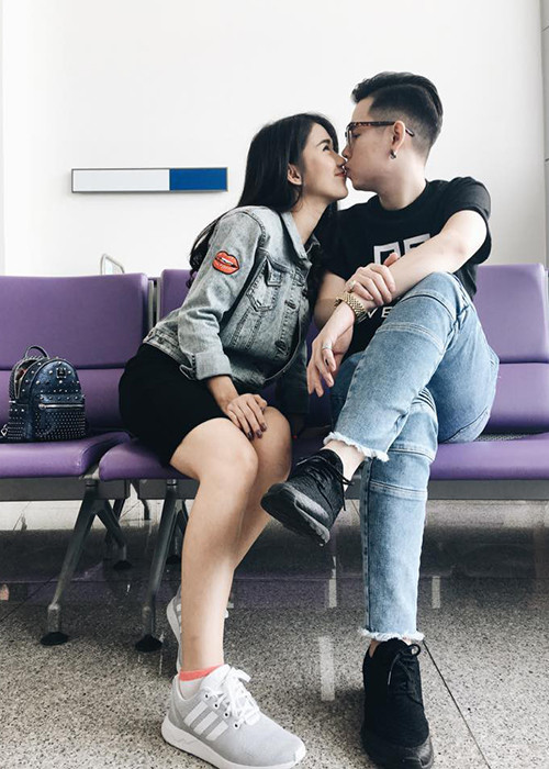 Mối tình của Andree và Ngọc Thảo vô cùng ngọt ngào.