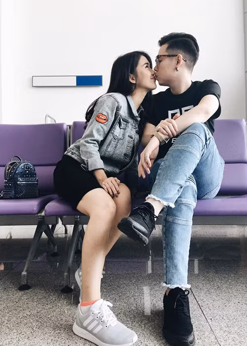 Mối tình của Andree và Ngọc Thảo vô cùng ngọt ngào.