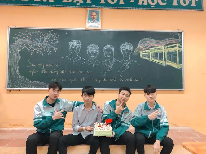 Điều quan trọng là tấm lòng của các bạn nữ đã quan tâm đến các mày râu. (Ảnh: Hoàng Ngọc Kiều Phương)