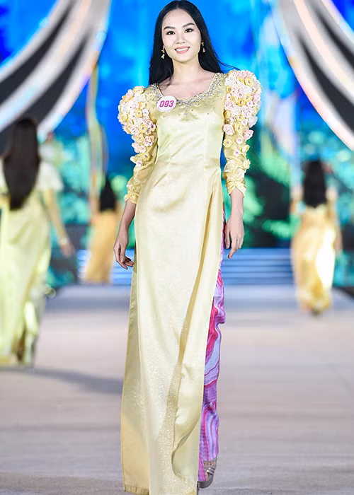 Thí sinh Huỳnh Nguyễn Mai Phương là một trong 5 cô gái có màn thể hiện tốt nhất.