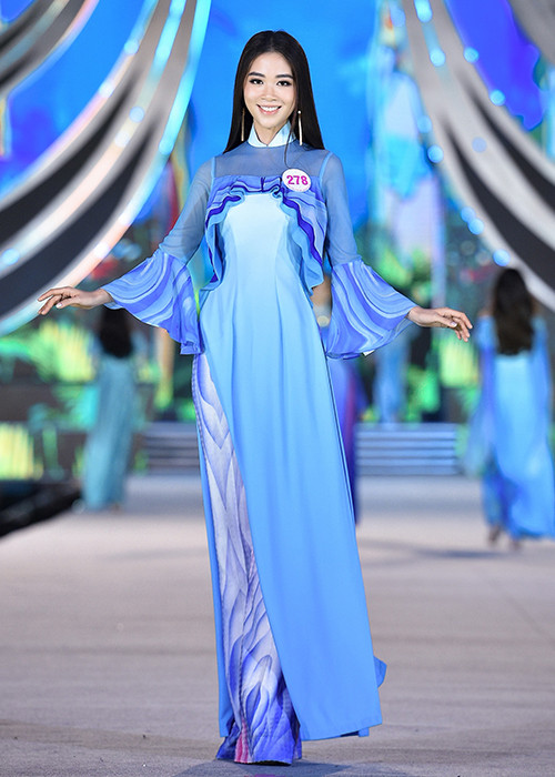 Thí sinh Vũ Quỳnh Trang lọt top 5 nhờ màn trình diễn ấn tượng.