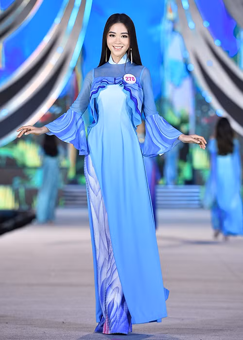 Thí sinh Vũ Quỳnh Trang lọt top 5 nhờ màn trình diễn ấn tượng.