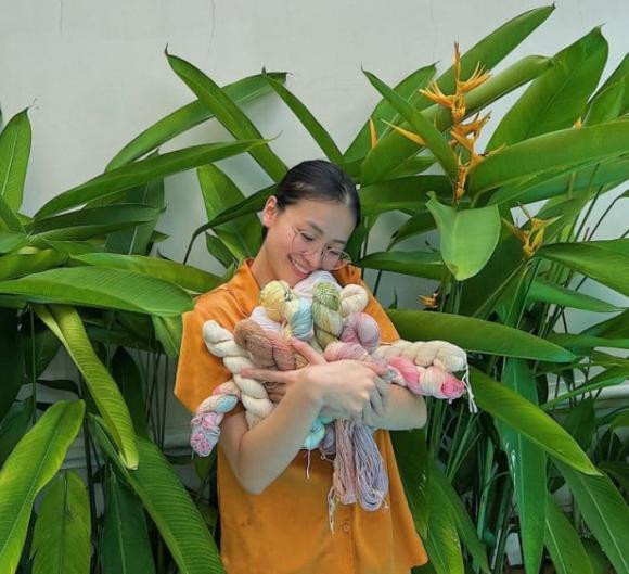 Các loại cây được nàng Hậu chăm sóc chu đáo nên luôn duy trì tình trạng xanh tốt.