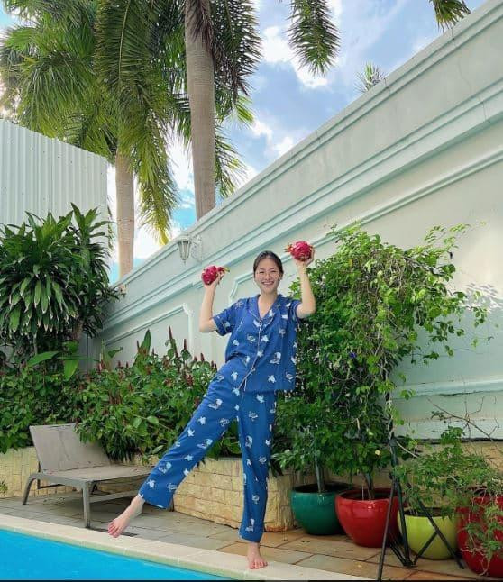 Không gian bên trong biệt thự của Hoa hậu Trái Đất Phương Khánh.