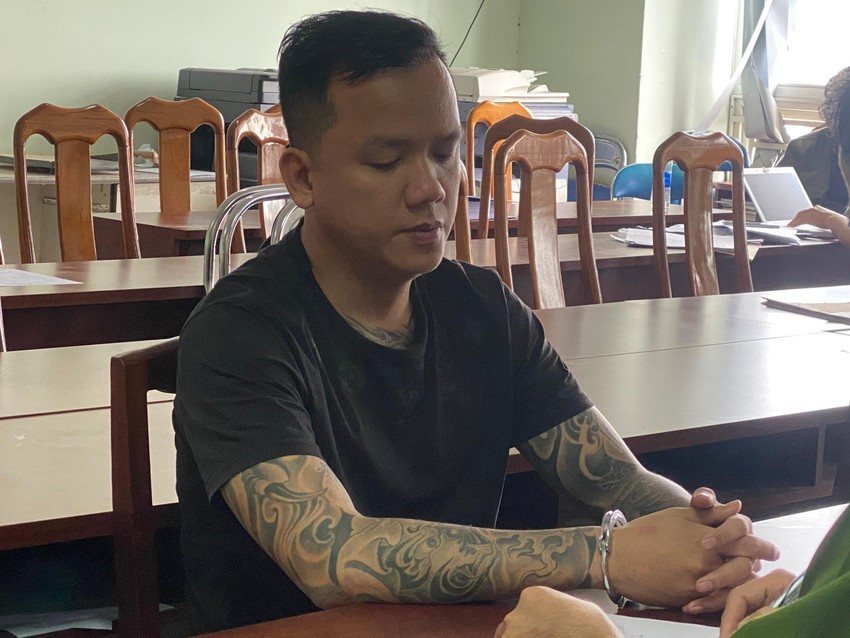 Trí nhảm sau khi bị bắt.