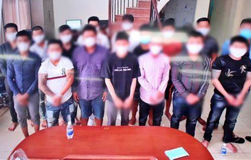Các đối tượng trong vụ án.