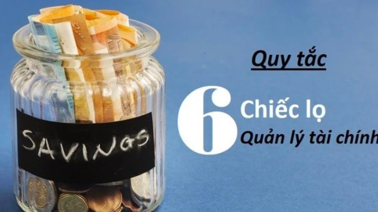 Phuong phap 6 chiec binh giup ban tieu tien mot cach khon ngoan