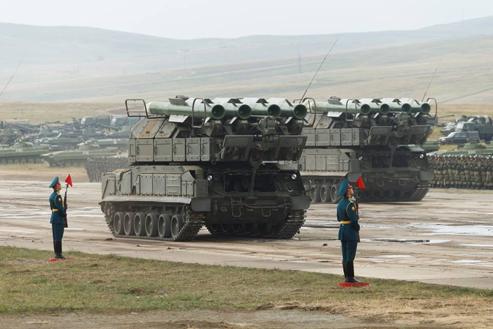 Tổ hợp tên lửa phòng không tầm trung Buk. Nguồn ảnh: Bộ Quốc phòng Nga.