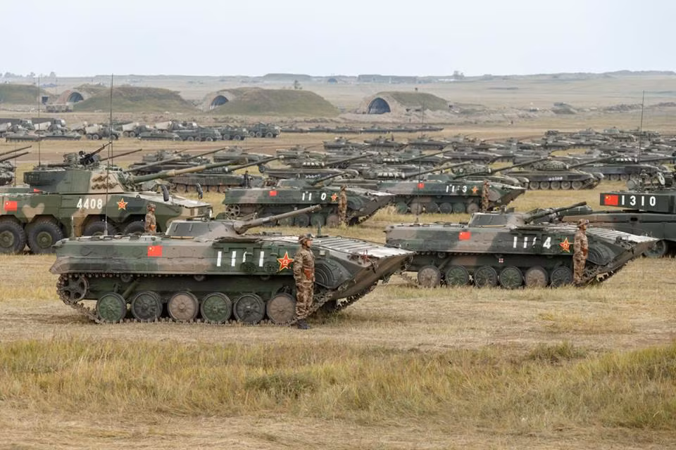 Xe chiến đấu bộ binh BMP-1 của Trung Quốc. Nguồn ảnh: Bộ Quốc phòng Nga.