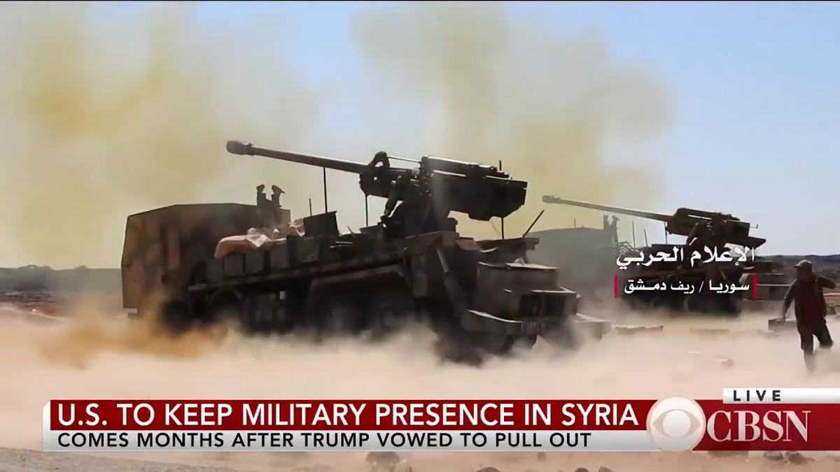 Những tuyên bố mạnh miệng trên của các nước châu Âu hay trước đó là Mỹ xuất hiện sau khi có những tín hiệu về một chiến dịch quân sự quy mô lớn đang được Quân đội chính phủ Syria chuẩn bị nhằm giải phóng hoàn toàn tỉnh Idlib nằm ở miền bắc nước này. Và một kịch bản tạo cái cớ để Mỹ và liên quân không kích Syria như tháng 4/2018 có thể sẽ được lập lại. Nguồn ảnh: CBSN.