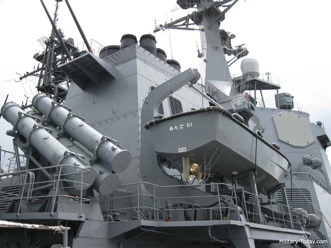 Tàu được vũ trang 1 pháo hạm 127mm với tầm bắn 38km lên đến 50km với đạn pháo tăng tầm. Ảnh: Military-Today.