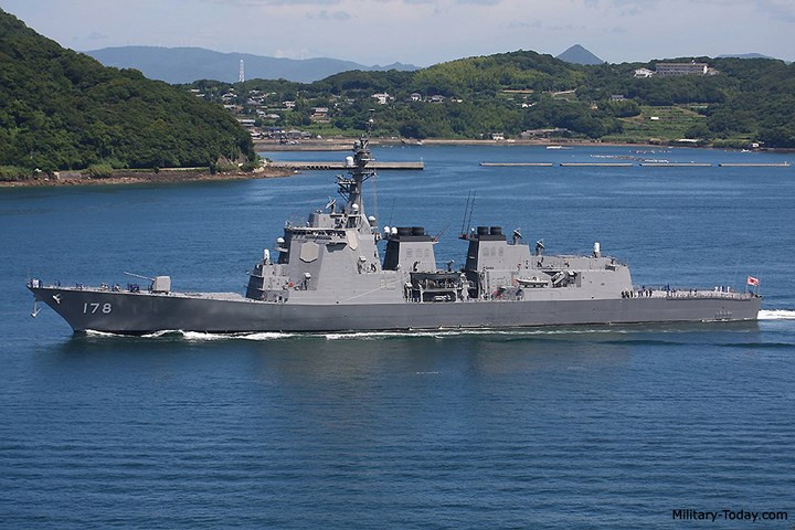 Về nhiệm vụ chống tên lửa đạn đạo liên lục địa, tàu sẽ sử dụng tên lửa đánh chặn siêu hạng RIM-161 Standard SM-3 block 1A ABM. Ảnh: Military-Today.