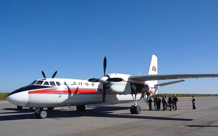 Để tới Peakdu, du khách có thể bay từ sân bay Bình Nhưỡng…