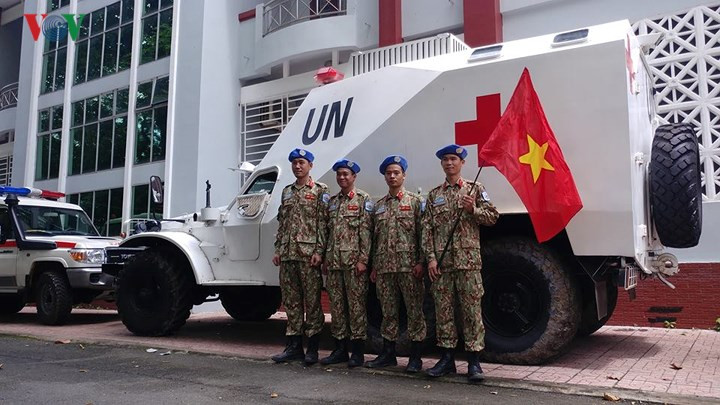 Được tham gia một hoạt động gìn giữ hòa bình LHQ không chỉ là niềm tự hào của từng cán bộ bác sỹ Bệnh viện dã chiến 2.1 Bệnh viện Quân y 175 mà còn là niềm vui chung tự hào của cả nước.