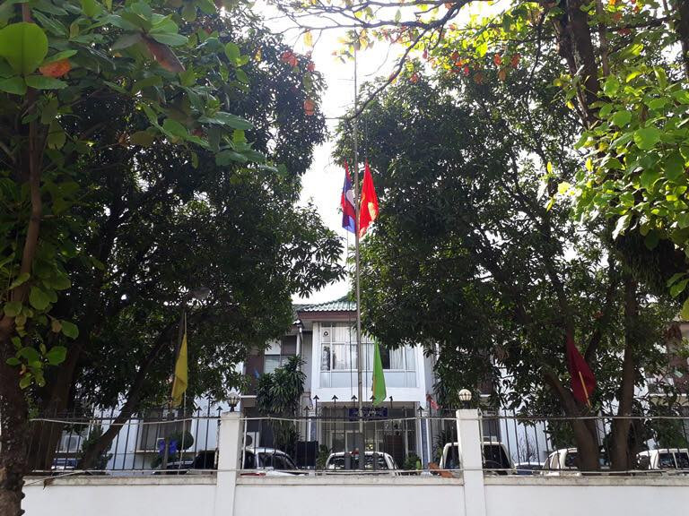 Lao bat dau 2 ngay Quoc tang tuong niem Chu tich nuoc Tran Dai Quang-Hinh-5