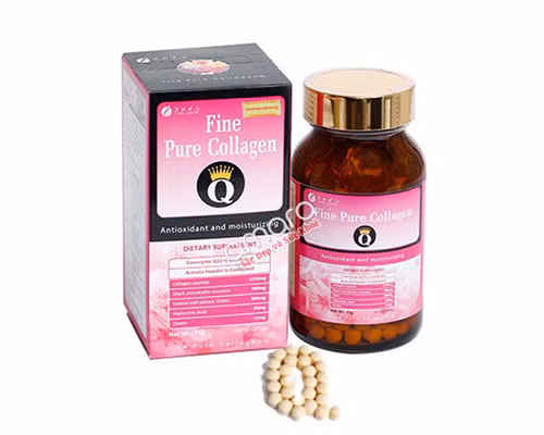 Can trong voi quang cao thuc pham Fine Pure Collagen Q tren mang
