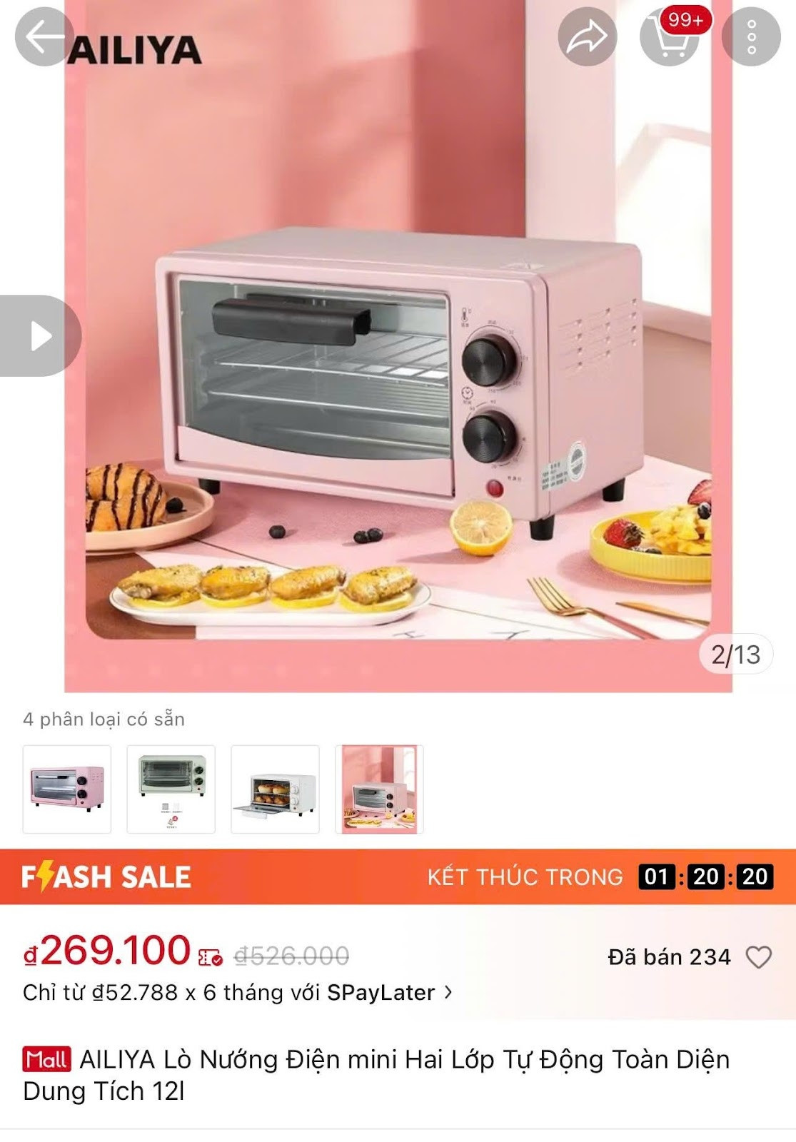 Lò nướng điện giá 269.000 đồng có chất lượng? Lo nuong dien gia 269.000 dong co chat luong?