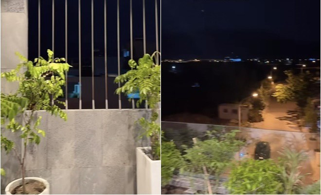 Trước đó, Khánh Vy hé lộ không gian sân thượng mát mẻ, nhiều cây xanh như một quán cafe ngoài trời.