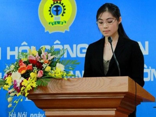 Năm 2014, Trần Thị Quỳnh Ngọc với tư cách là Phó Chủ tịch HĐQT sở hữu 11,11% cổ phần, giá trị xấp xỉ 500 tỷ đồng. Ảnh: Internet