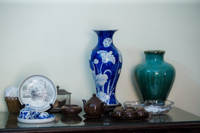 Đồ dùng trong nhà hiện vẫn được con cháu cụ Mô sử dụng hàng ngày. Ảnh: Laodongthudo