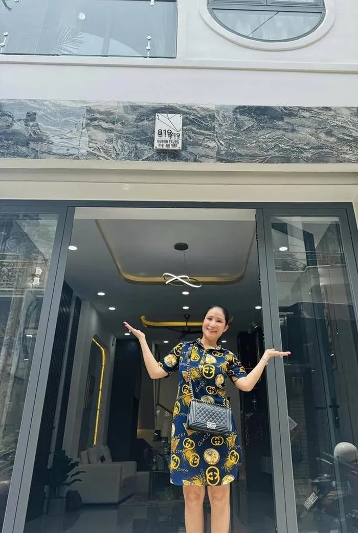 Đây là căn nhà vừa hoàn thiện của MC Cát Tường, chưa có ai ở, tọa lạc tại quận Gò Vấp (TP HCM). Ảnh: FBNV