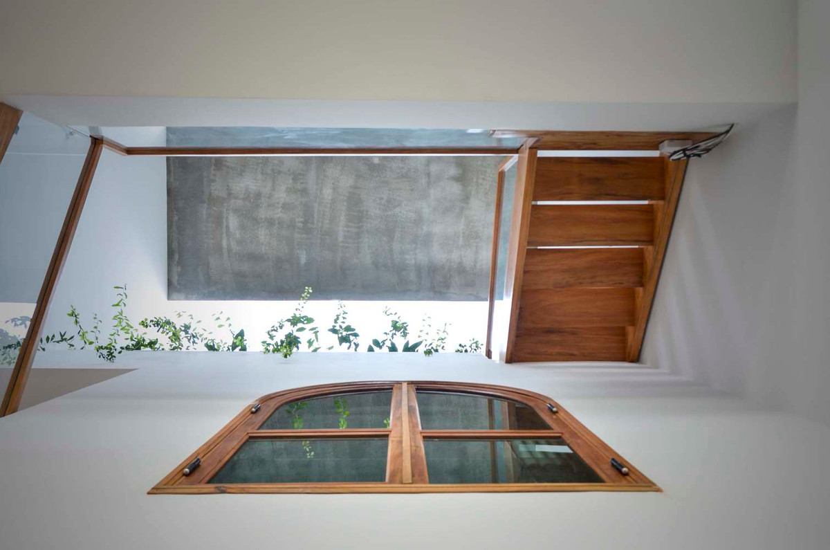 Các không gian chức năng được phân chia và sắp xếp hợp lý, kết hợp sự có mặt của thiên nhiên. Ảnh: TaDalat Design