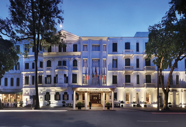 Sofitel Legend Metropole Hanoi là khách sạn 5 sao đầu tiên, cũng là khách sạn lâu đời nhất ở Hà Nội, được xây dựng vào năm 1901. Ảnh: Sofitel Legend Metropole