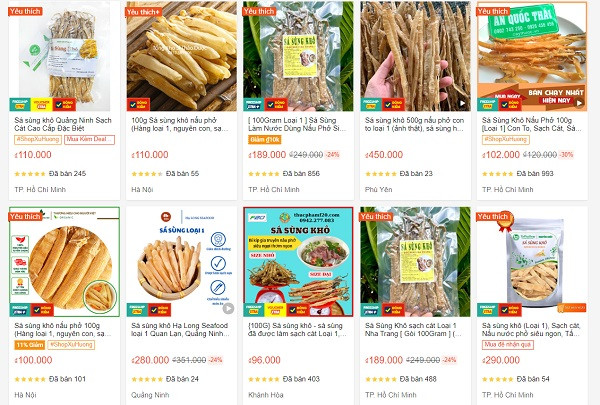 Sá sùng giá rẻ bất ngờ? Sa sung gia re bat ngo?