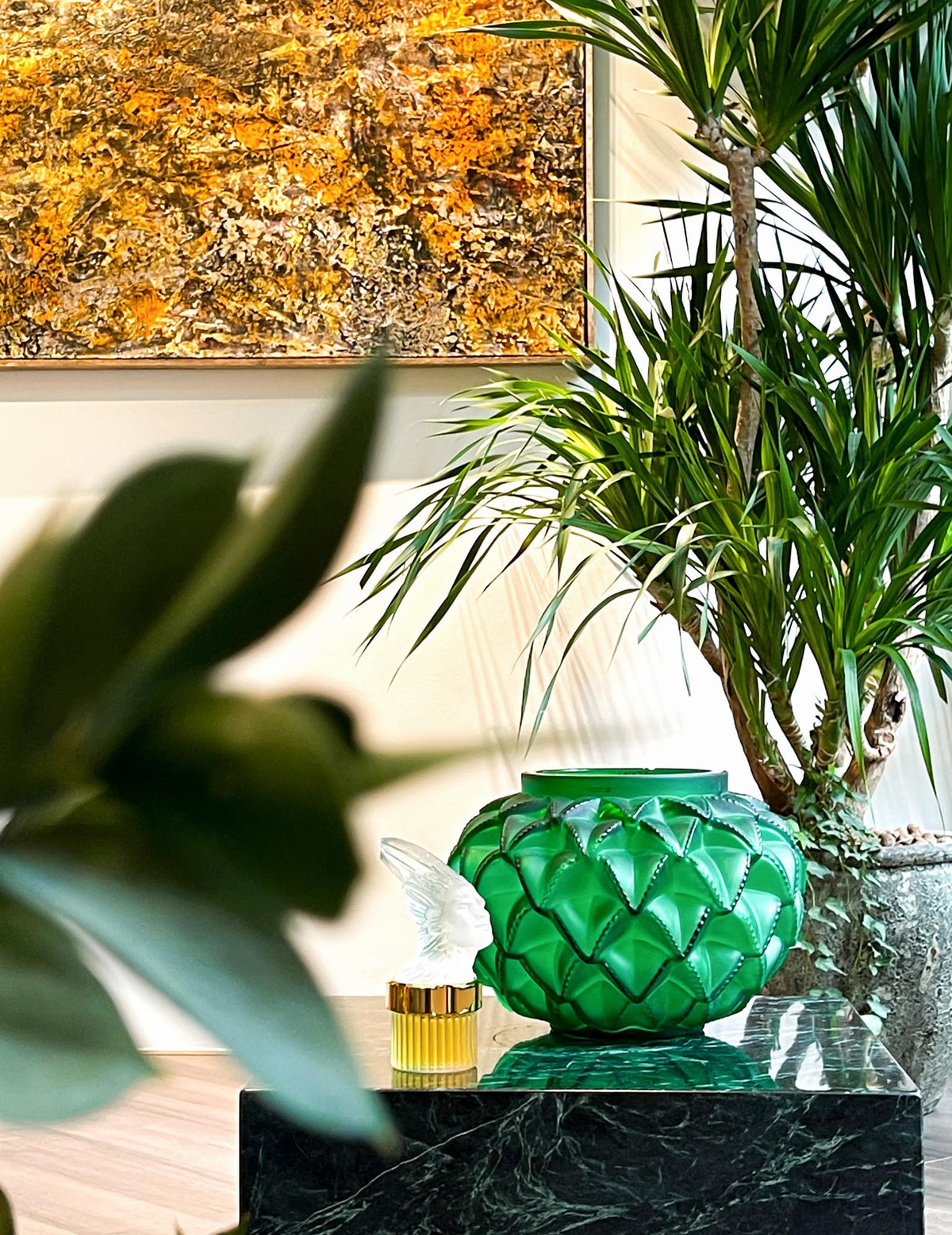 Góc xanh yêu thích trong nhà của Ngọc Trinh.