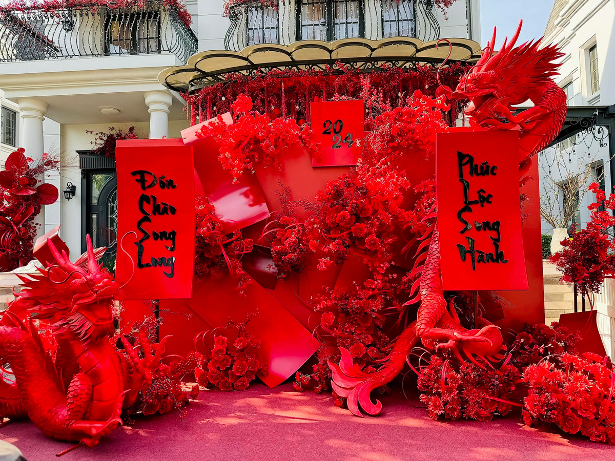 Cách trang trí nhà của Đoàn Di Băng đậm chất truyền thống.