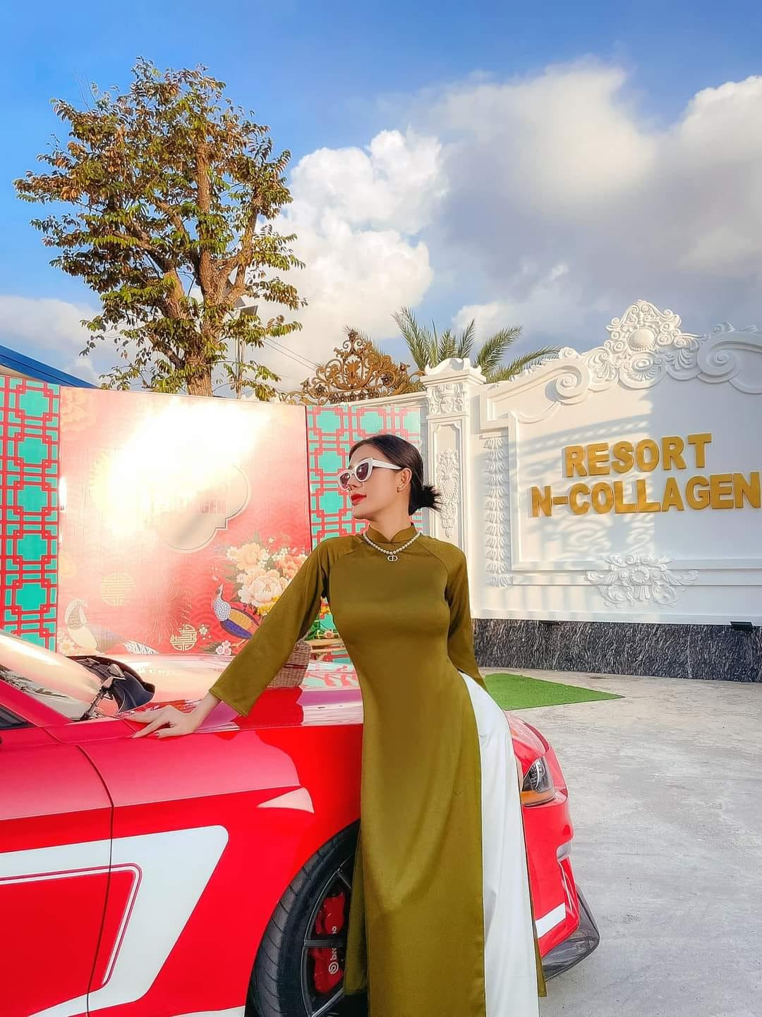 Bên cạnh tòa lâu đài này, Bích Ngân còn xây dựng khu resort để cả gia đình thỏa sức vui chơi, thư giãn.