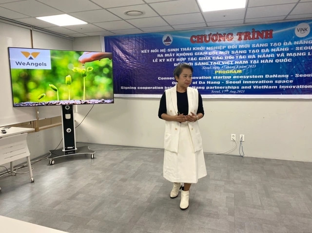 Shark Lê Mỹ Nga có hơn 25 năm kinh nghiệm trong ngành dầu khí, năng lượng và hàng hải, đảm nhiệm nhiều chức vụ quan trọng trong lĩnh vực này. Ảnh: Anninhtiente