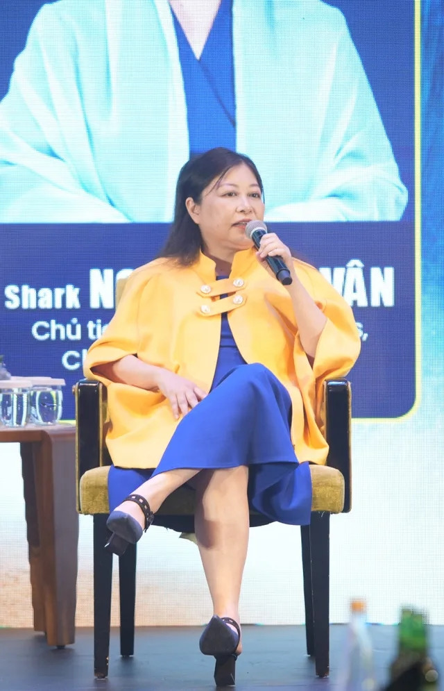 Bà Nguyễn Phi Vân từng lọt top 100 phụ nữ có tầm ảnh hưởng nhất thế giới trong ngành nhượng quyền toàn cầu năm 2019 và 2020, là nhà đầu tư với danh mục gồm 24 công ty. Ảnh: VTV