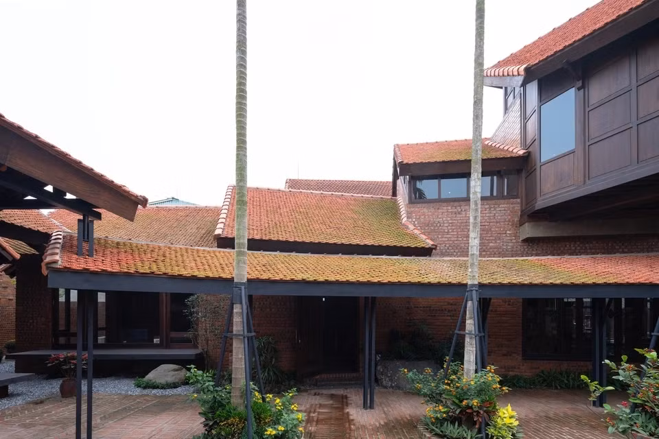 Kiến trúc sư mong muốn truyền tải vào công trình những cảm giác chân thực về văn hóa làng quê Bắc Bộ.