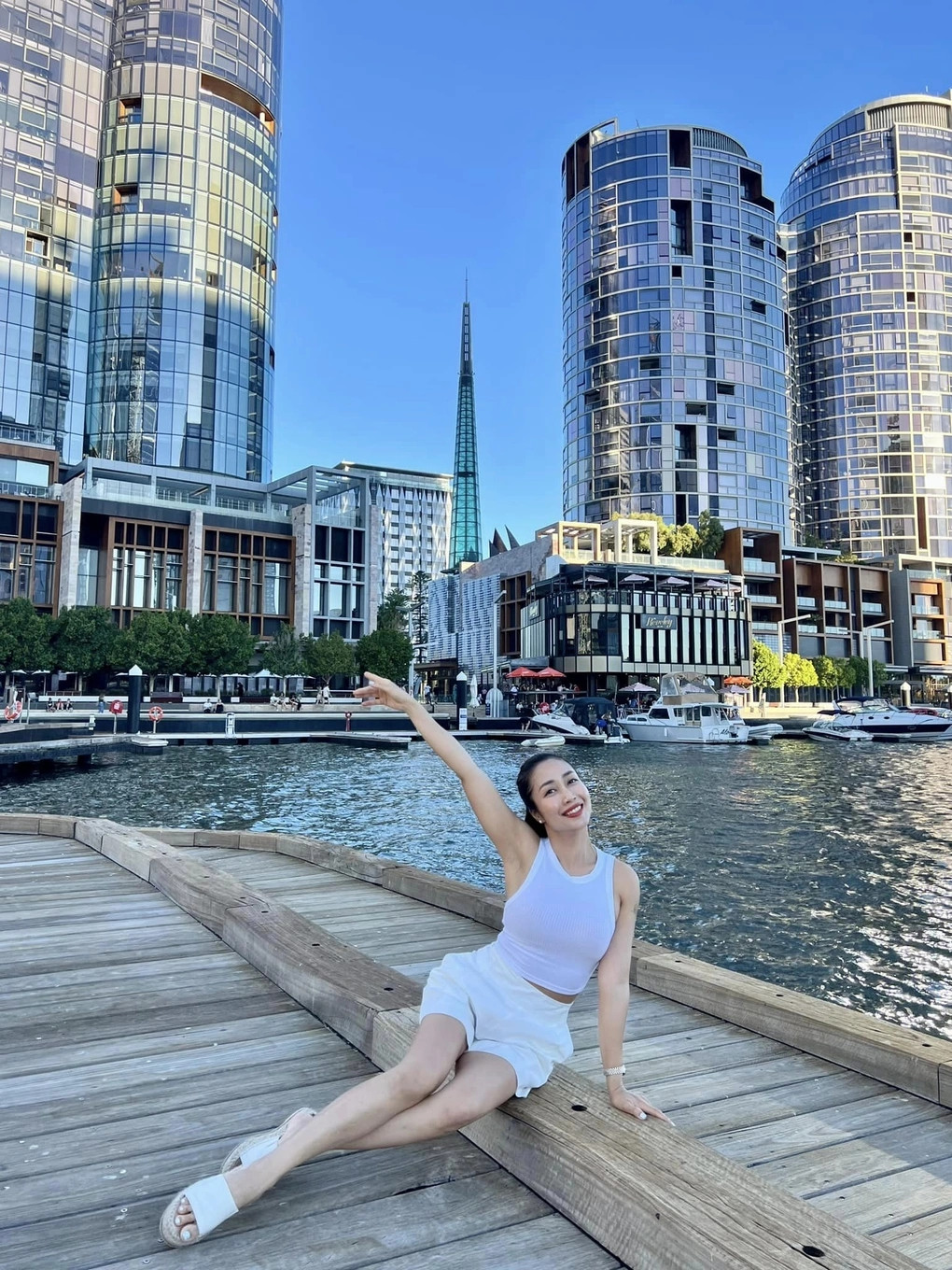 Từ đầu năm nay, Ốc Thanh Vân cùng 3 con đã sang Australia để các nhóc tỳ có môi trường học tập tốt hơn.