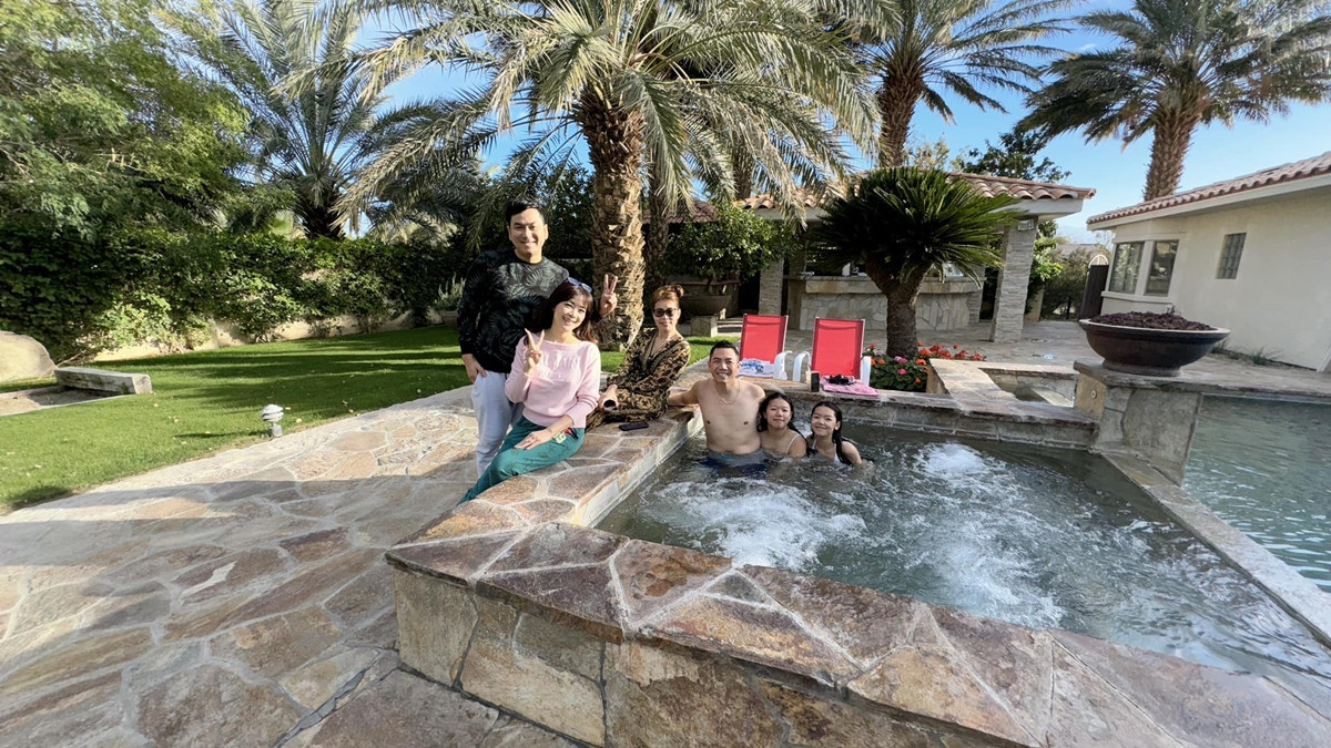 Sân vườn là khu vực lý tưởng để cả gia đình tận hưởng cuộc sống bình an. Nguồn ảnh: FBNV