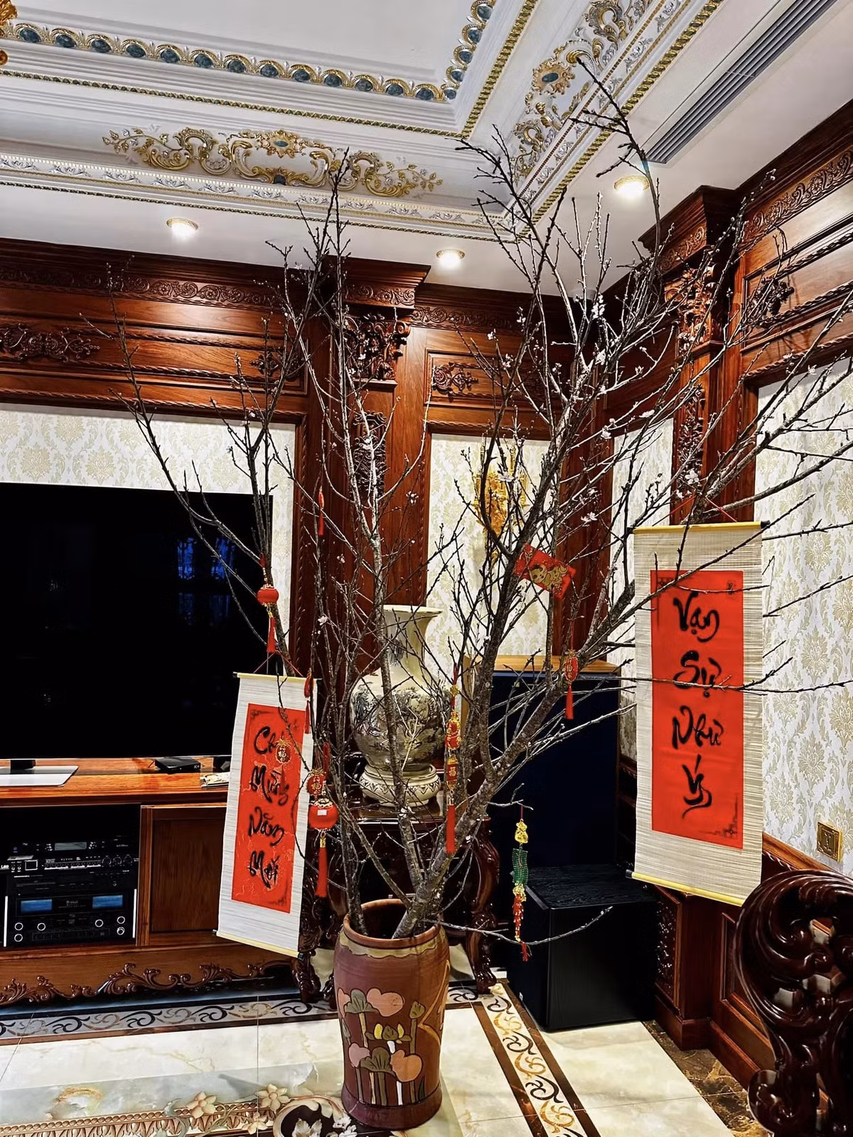 Góc nào trong nhà cũng được chăm chút kỹ lưỡng. Ảnh: FBNV