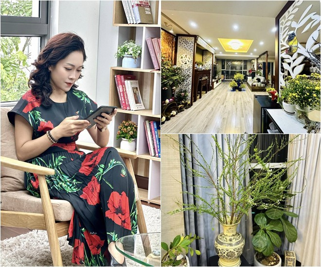 Căn nhà của BTV Hoàng Trang thiết kế theo phong cách hiện đại, luôn ngập tràn hơi thở của thiên nhiên.