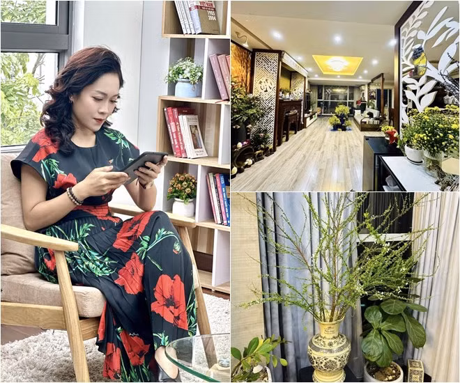 Căn nhà của BTV Hoàng Trang thiết kế theo phong cách hiện đại, luôn ngập tràn hơi thở của thiên nhiên.