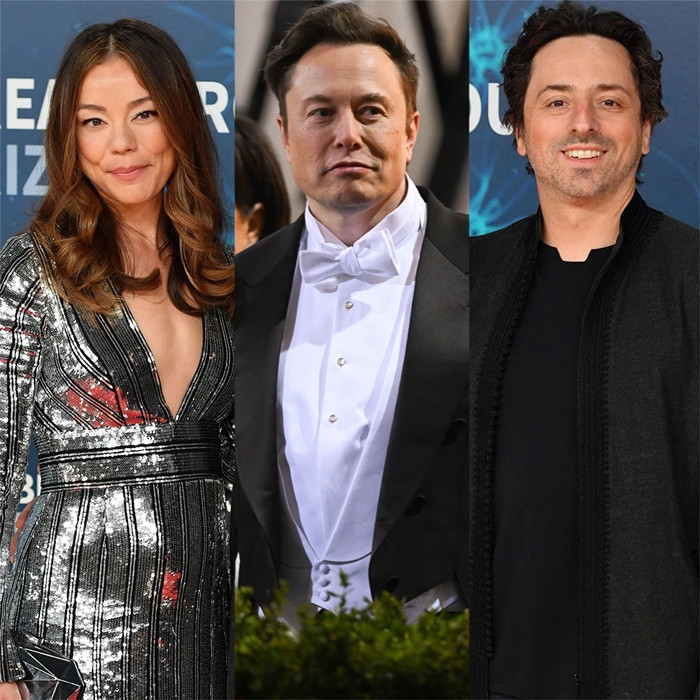 Ngoài ra, Elon Musk từng vướng bê bối ngoại tình. Năm 2021, tờ WSJ đưa tin Elon Musk có mối quan hệ tình cảm ngắn ngủi với Nicole Shanahan - vợ cũ của Sergey Brin, nhà đồng sáng lập Google. Khi đó, Brin và Shanahan đang ly thân nhưng vẫn sống chung. Ảnh: Getty