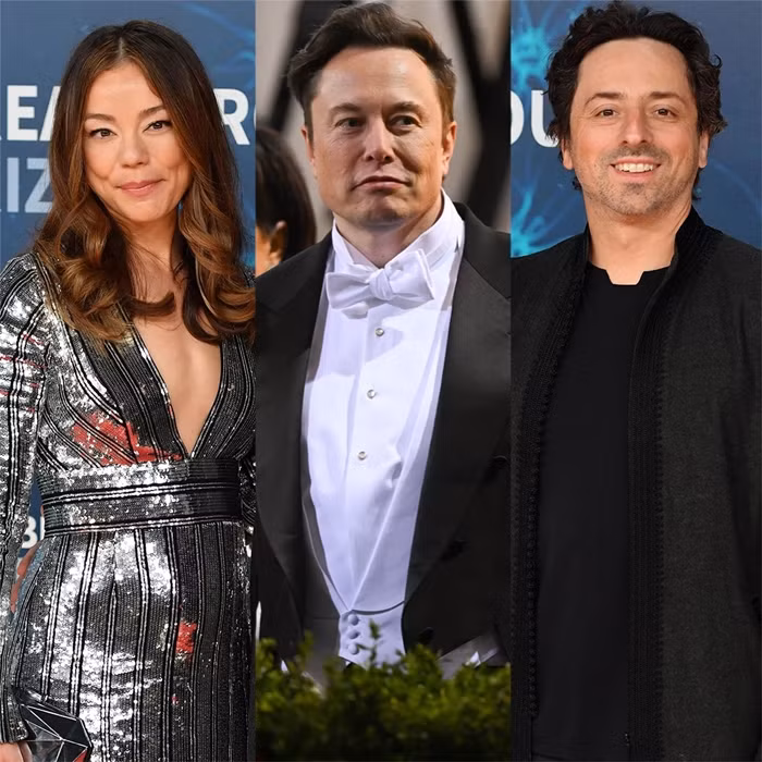 Ngoài ra, Elon Musk từng vướng bê bối ngoại tình. Năm 2021, tờ WSJ đưa tin Elon Musk có mối quan hệ tình cảm ngắn ngủi với Nicole Shanahan - vợ cũ của Sergey Brin, nhà đồng sáng lập Google. Khi đó, Brin và Shanahan đang ly thân nhưng vẫn sống chung. Ảnh: Getty