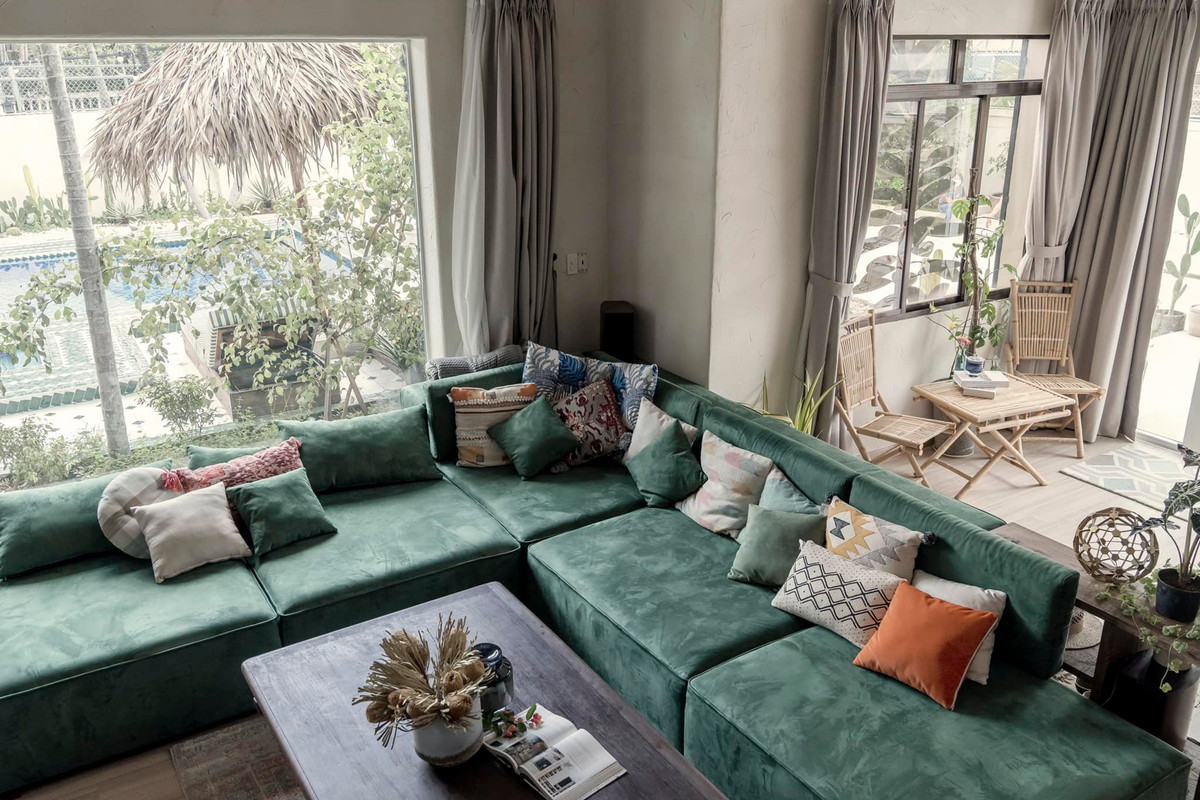 Không quá cầu kỳ nhưng với nam doanh nhân, đây chính là tổ ấm anh rất trân trọng.