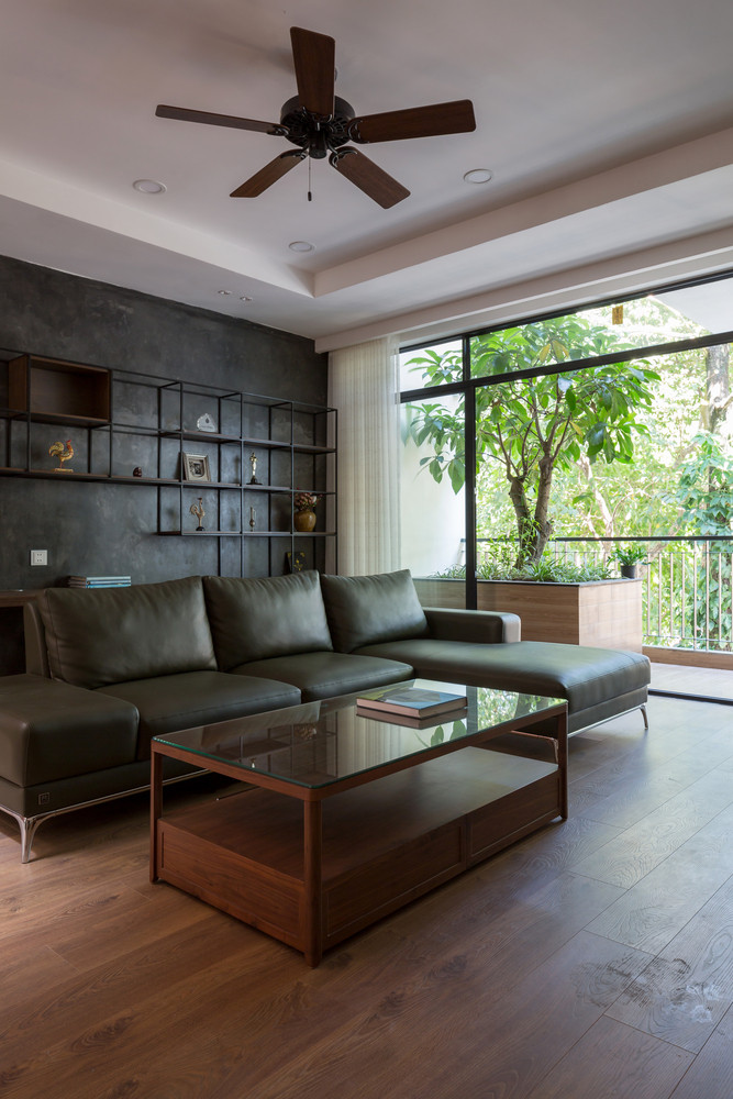 Cây xanh mang tạo cảnh quan thiên nhiên, bù đắp cho sự thô ráp của gạch, thép và bê tông.