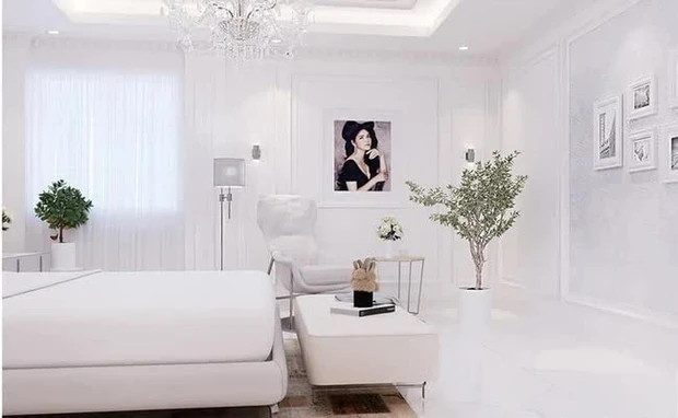 Biệt thự của Lý Nhã Kỳ bao gồm đầy đủ phòng chức năng và cả studio bên trong.