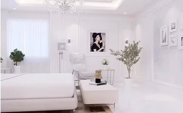 Biệt thự của Lý Nhã Kỳ bao gồm đầy đủ phòng chức năng và cả studio bên trong.