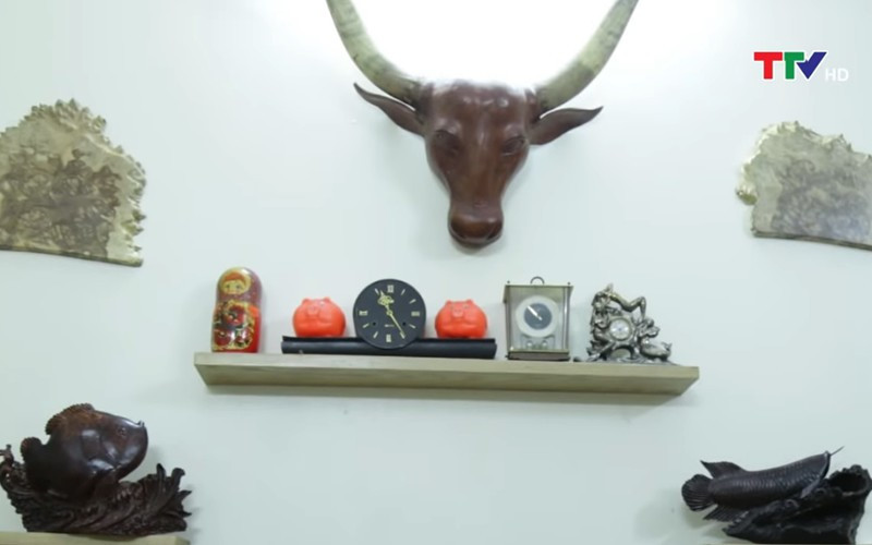 Căn nhà nằm trong một con ngõ nhỏ ở phố Bồ Đề. Ảnh: TTV