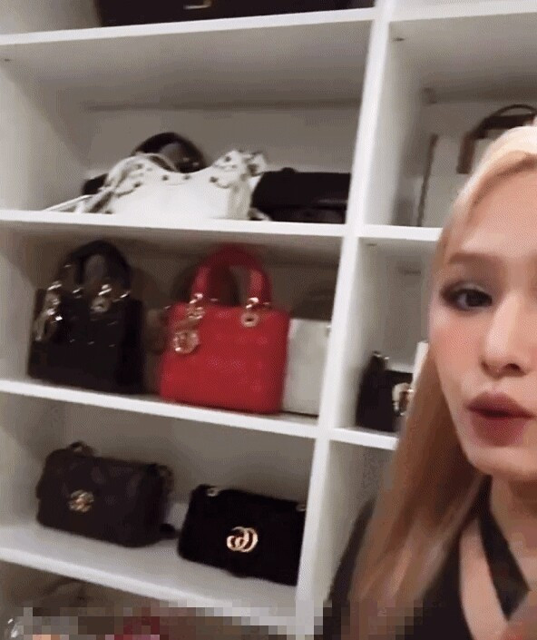 Trong nhà, Xoài Non thiết kế tủ để dồ thời trang, phòng trang điểm riêng... Ảnh: FBNV