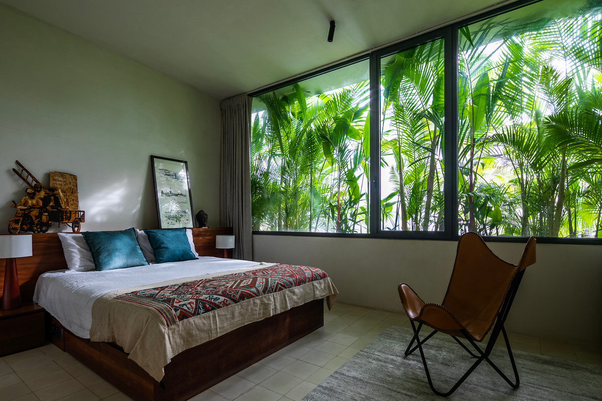 Ranh giới giữa bên trong và bên ngoài gần như không còn nữa. Ảnh: Hiroyuki Oki