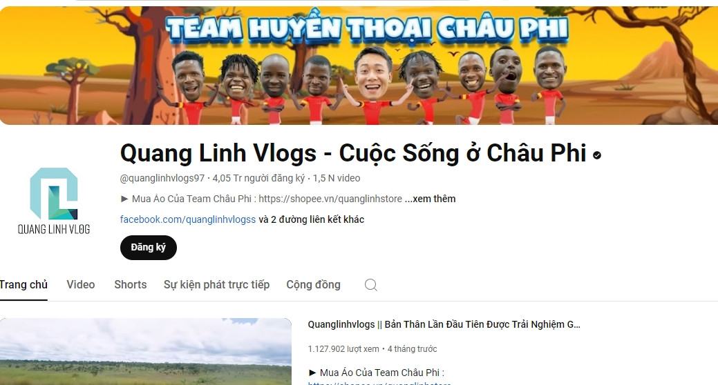 Tuy nhiên, đây chỉ là con số ước đoán. Thực tế, thu nhập từ Youtube của các chủ kênh tại Việt Nam vẫn là một ẩn số. Ảnh chụp màn hình