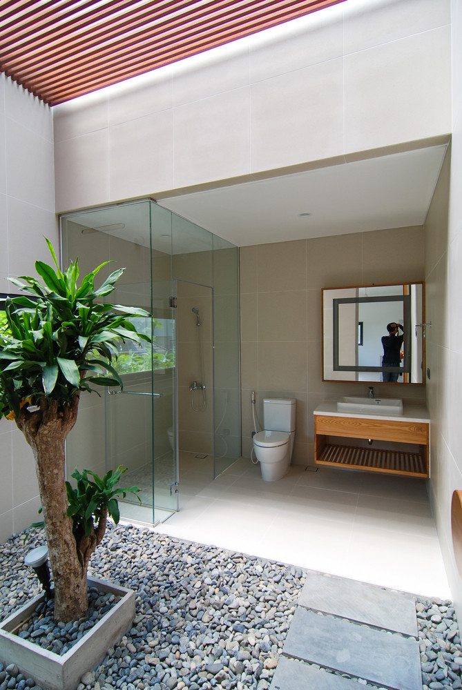 Ánh sáng tự nhiên là yếu tố chính để kết nối mọi không gian với nhau và tạo ra mối liên hệ giữa các tầng.